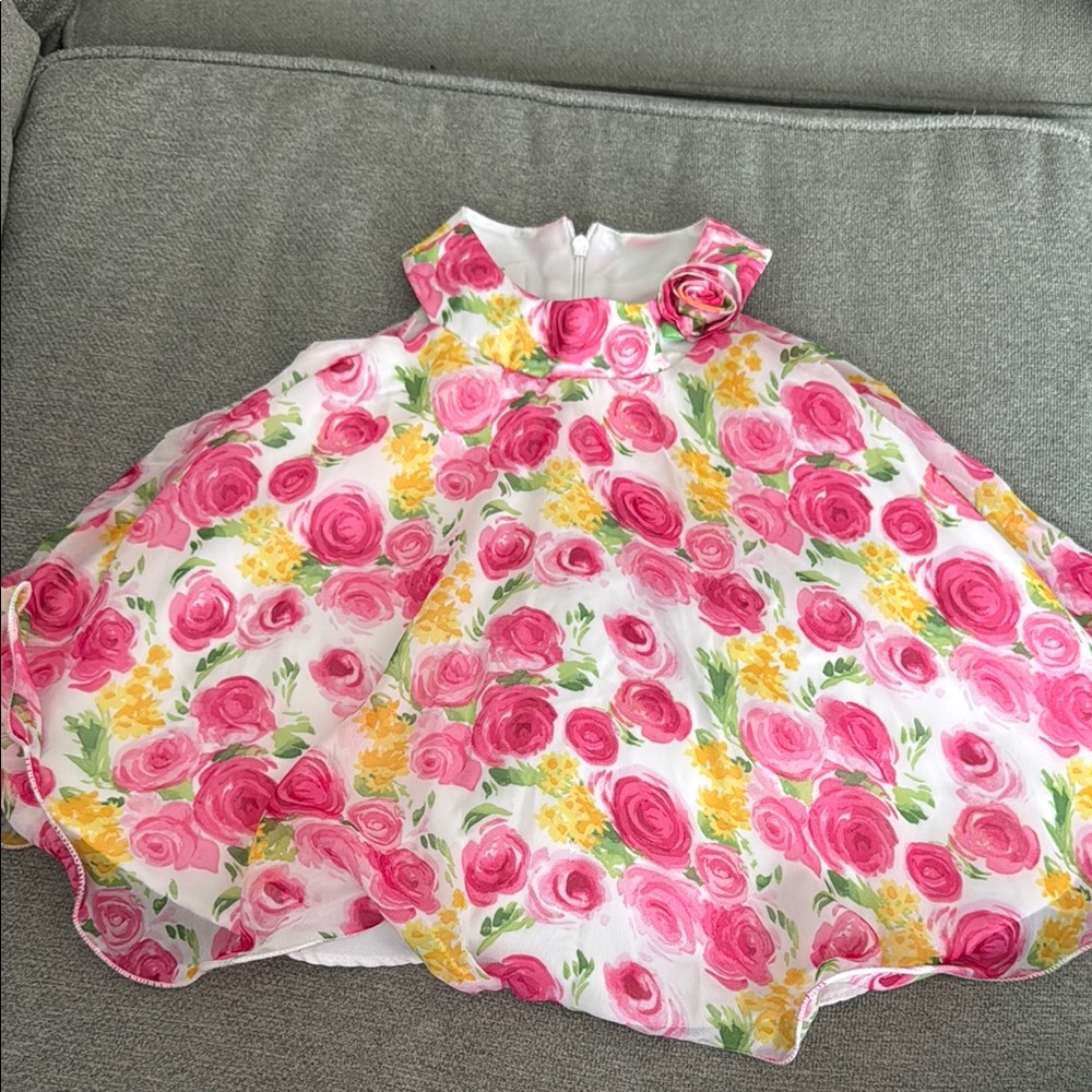 American Princess Pink Floral Dress